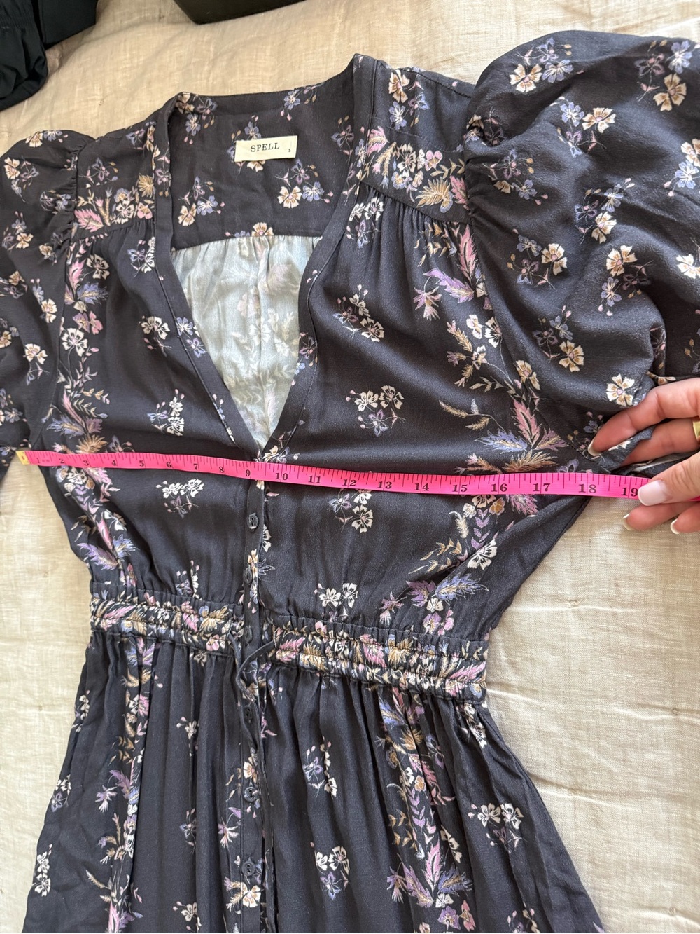 Spell And The Gypsy Collective Rebel Spirit Gown Maxi Dress Size Small - Picture 12 of 13